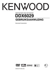 Kenwood DDX6029 Gebruiksaanwijzing