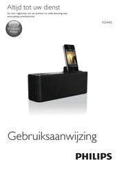 Philips AD440 Gebruiksaanwijzing