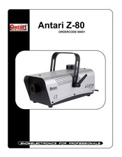 Antari 60651 Handleiding