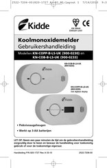 Kidde KN-COB-B-LS-UK Gebruikershandleiding