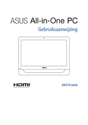 ASus A4310 Series Gebruiksaanwijzing