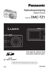 Panasonic Lumix DMC-TZ1 Gebruiksaanwijzing