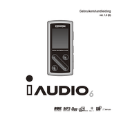 Cowon iAUDIO 6 Gebruikershandleiding