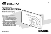 Casio EX-Z60DX Gebruiksaanwijzing