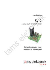 tams elektronik 72-00066 Handleiding