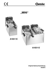 Bartscher A165112 Gebruiksaanwijzing