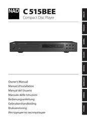 NAD C 515BEE Gebruikershandleiding