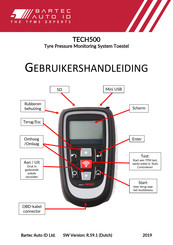 Bartec Auto ID TECH500 Gebruikershandleiding