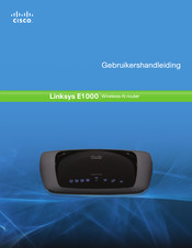 Cisco Linksys E1000 Gebruikershandleiding