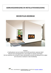 Jide DECOR PLUS-DOORKIJK Gebruiksaanwijzing En Installatiehandleiding