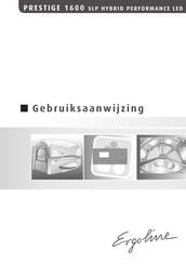 ergoline PRESTIGE 1600 SLP HYBRID PERFORMANCE LED Gebruiksaanwijzing