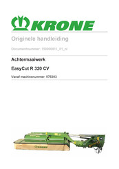 Krone 976393 Originele Handleiding