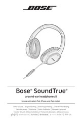 Bose SoundTrue Gebruikershandleiding