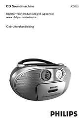 Philips AZ1022 Gebruikershandleiding