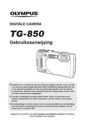 Olympus TG-850 Gebruiksaanwijzing