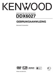 Kenwood DDX6027 Gebruiksaanwijzing