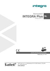 Satel INTEGRA 256 Plus Gebruikershandleiding