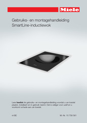 Miele SmartLine CS 7611 Gebruiks- En Montagehandleiding