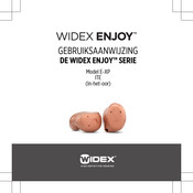 Widex Enjoy 50 XP Gebruiksaanwijzing