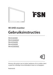 FSN FM-E3203DC Gebruiksinstructies