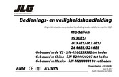 JLG 2646ES Bedienings- En Veiligheidshandleiding