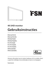 FSN FS-P3102D Gebruiksinstructies