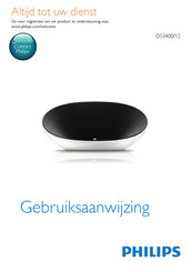 Philips DS3400/12 Gebruiksaanwijzing