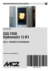 MCZ EGO-STAR Hydromatic 12 M1 Handleiding Voor Installatie En Gebruik