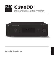 NAD C390DD2 Gebruikershandleiding