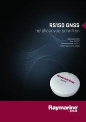 FLIR Raymarine RS150 GNSS Installatievoorschriften