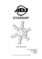 ADJ STARSHIP Gebruikershandleiding