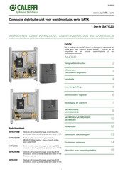 CALEFFI SATK20305 Instructies Voor Installatie