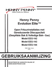 Henny Penny Evolution Elite EEG-142 Gebruiksaanwijzing