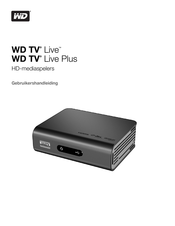 Western Digital WD TV Live Plus Gebruikershandleiding