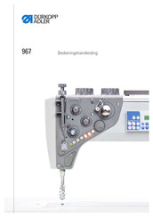 Dürkopp Adler 969 ECO Bedieningshandleiding