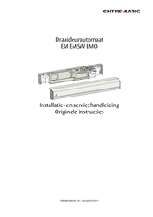 entrematic EM EMSW EMO Installatie- En Servicehandleiding