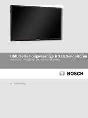 Bosch UML Series Installatiehandleiding