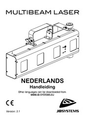 JB Systems MULTIBEAM LASER Handleiding