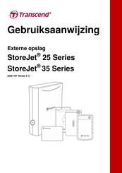 Transcend StoreJet 25 Series Gebruiksaanwijzing