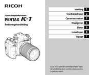 Ricoh PENTAX K-1 Bedieningshandleiding