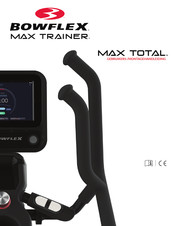 Bowflex MAX TRAINER MAX TOTAL Gebruikers- En Montagehandleiding