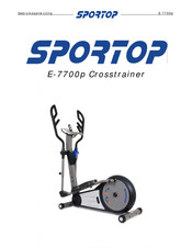 Sportop E-7700p Gebruiksaanwijzing