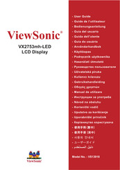 ViewSonic VS13918 Gebruikershandleiding