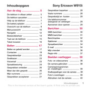 Sony Ericsson W910i Gebruiksaanwijzing