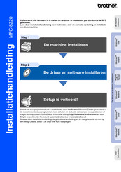 Brother MFC-8220 Installatiehandleiding