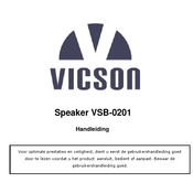 VICSON VSB-0201 Handleiding