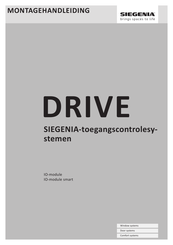 Siegenia DRIVE IO Montagehandleiding