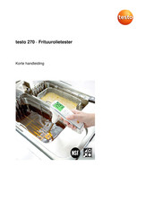 TESTO 270 Korte Handleiding
