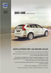 Volvo XC60 Twin Engine Korte Handleiding