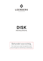 Leenders DISK Installatiehandleiding